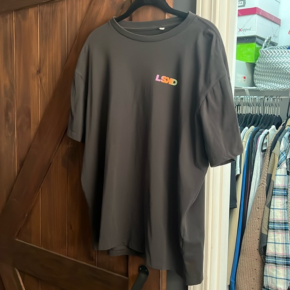 LSKD E.T.J FLXCotton Oversized Tee Small Color:Phantom